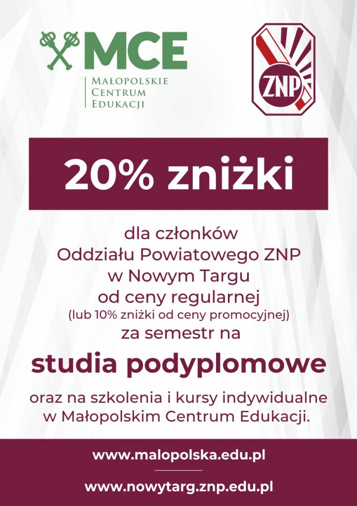 Ulotka MCE ZNP